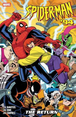 5 PIEZAS DE SPIDER MAN 94 THE RETURN