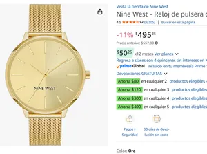 Nine West - Reloj 