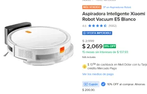 Aspiradora Inteligente Xiaomi
