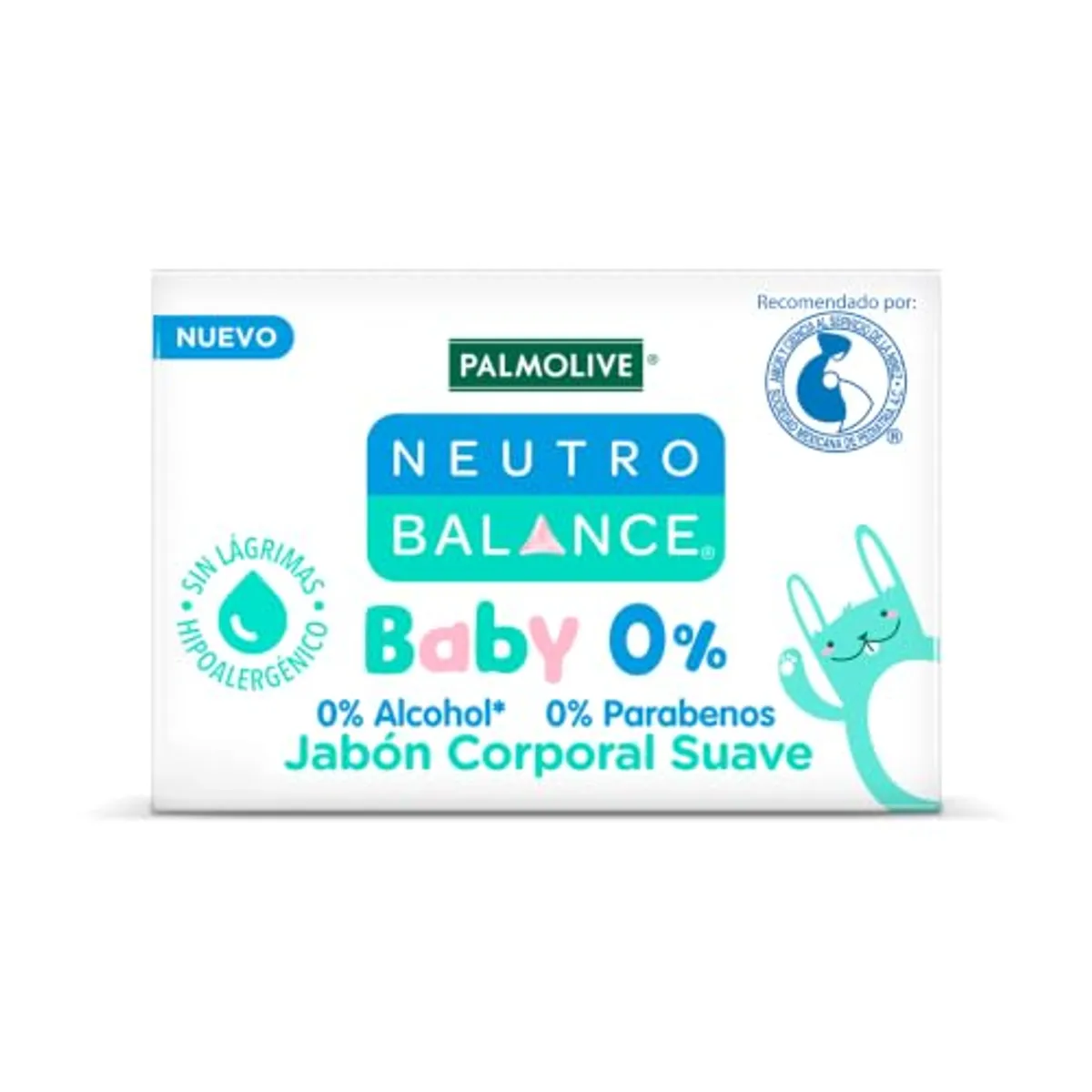 Neutro Balance Baby Jabón en Barra para Bebé 0% Fórmula Hipoalergénica 90gr