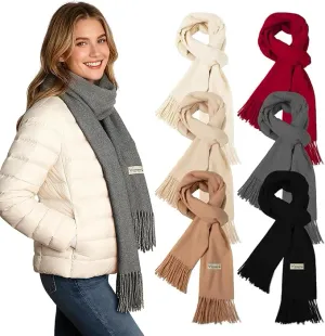 200 * 70CM Mantón de Damas, Bufanda de Invierno, Bufandas de Cachemira Suave, Hermosa Estilo,Moda,Lisa,Chalina Elegante,Recuerdos de Bodas Fiestas, Ideal Regalos para Mamá