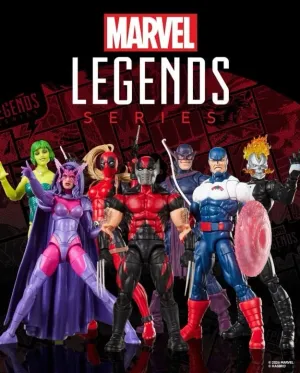 YA EN AMAZON MX LA NUEVA WAVE DE MARVEL LEGENDS