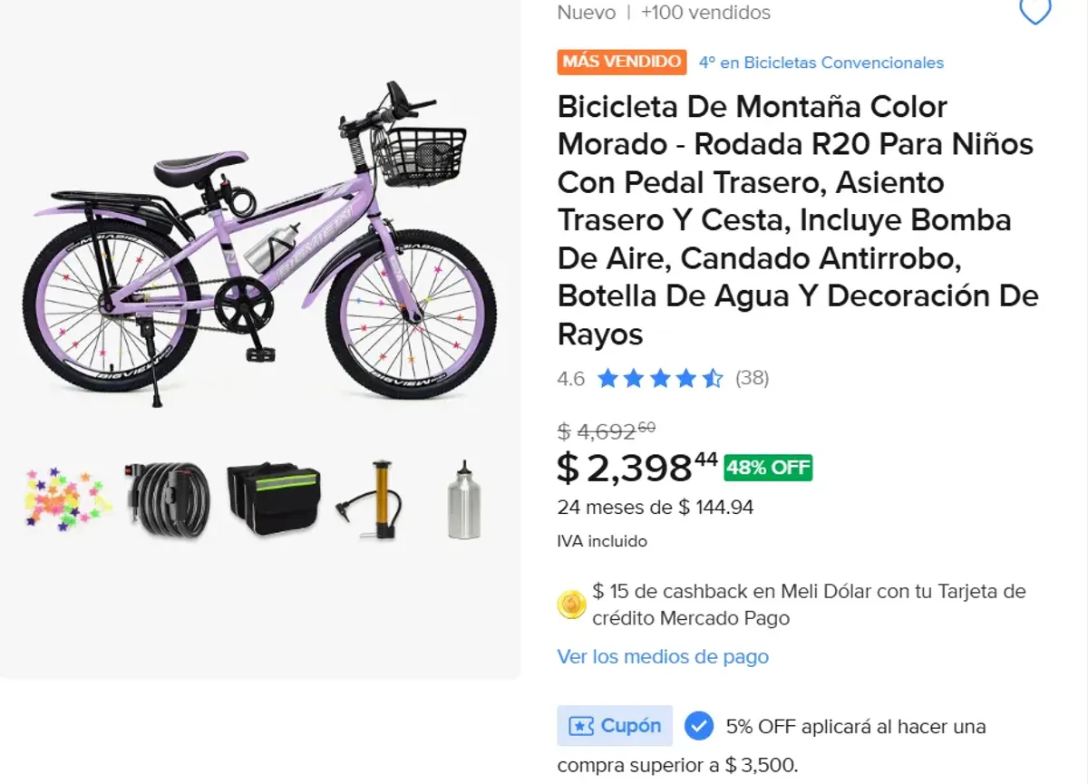 Bicicleta De Montaña 