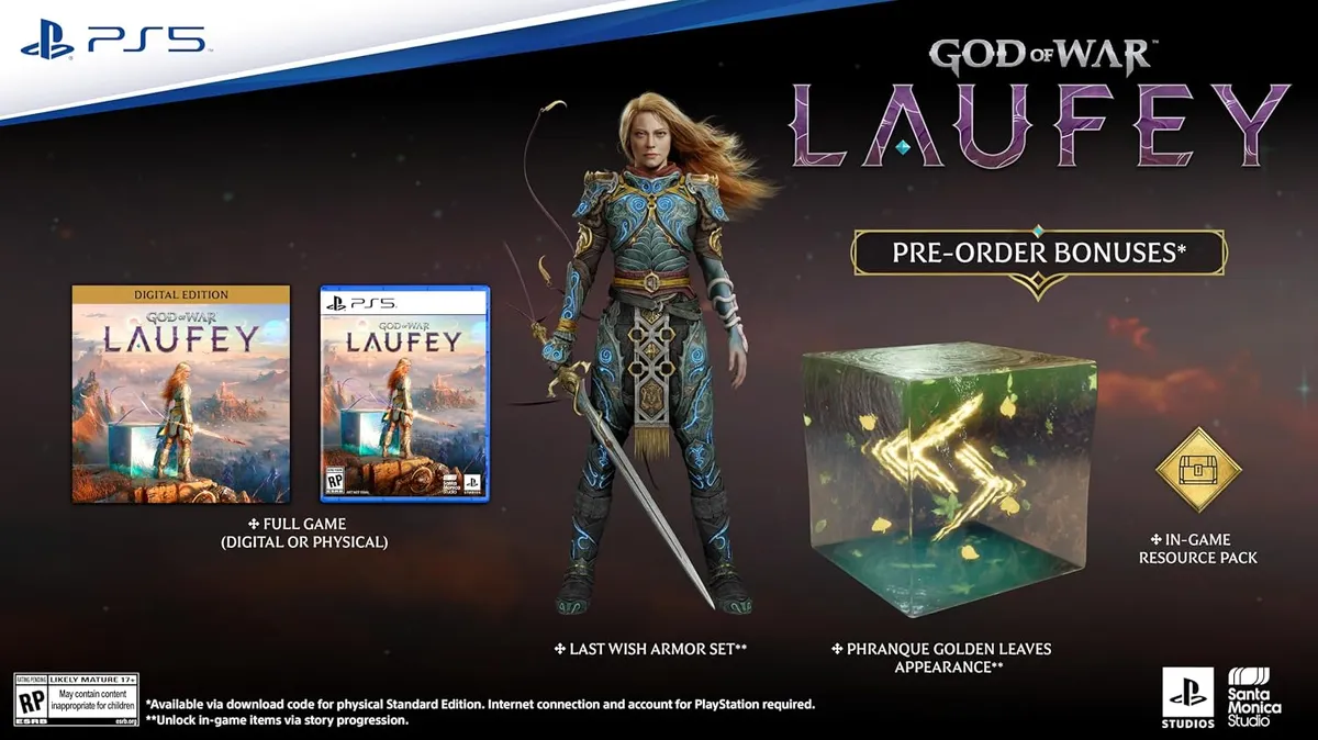 PREVENTA GOW LAUFEY EN AMAOZN USA