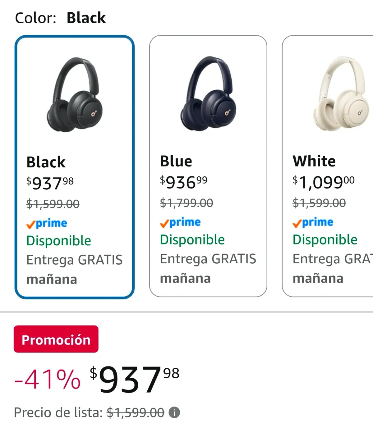 AUDIFONOS INALAMBRICOS REBAJADOS MAS DE 40%