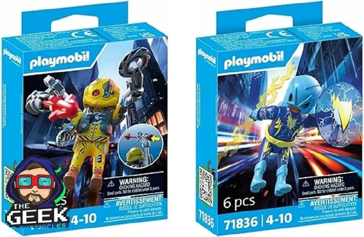 SUPERHEROES PLAYMOBIL REBAJADOS 50% PARA LA COLECCIÓN O PARA LA BENDI!!