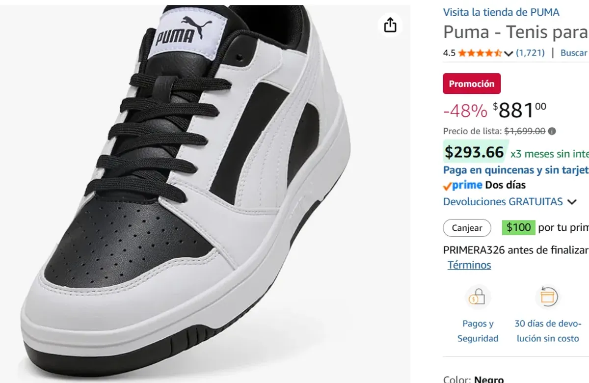 Puma - Tenis para Hombre