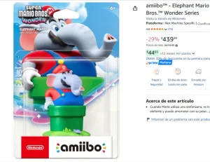 amiibo™ - Elephant Mario - Super Mario Bros.™ Wonder Series
