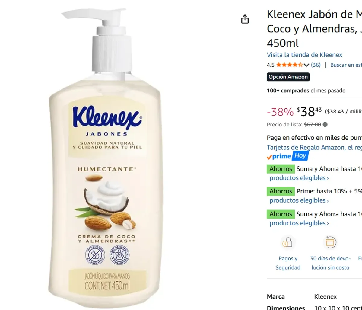 Jabón de Manos, 450ml