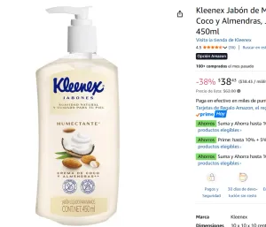 Jabón de Manos, 450ml