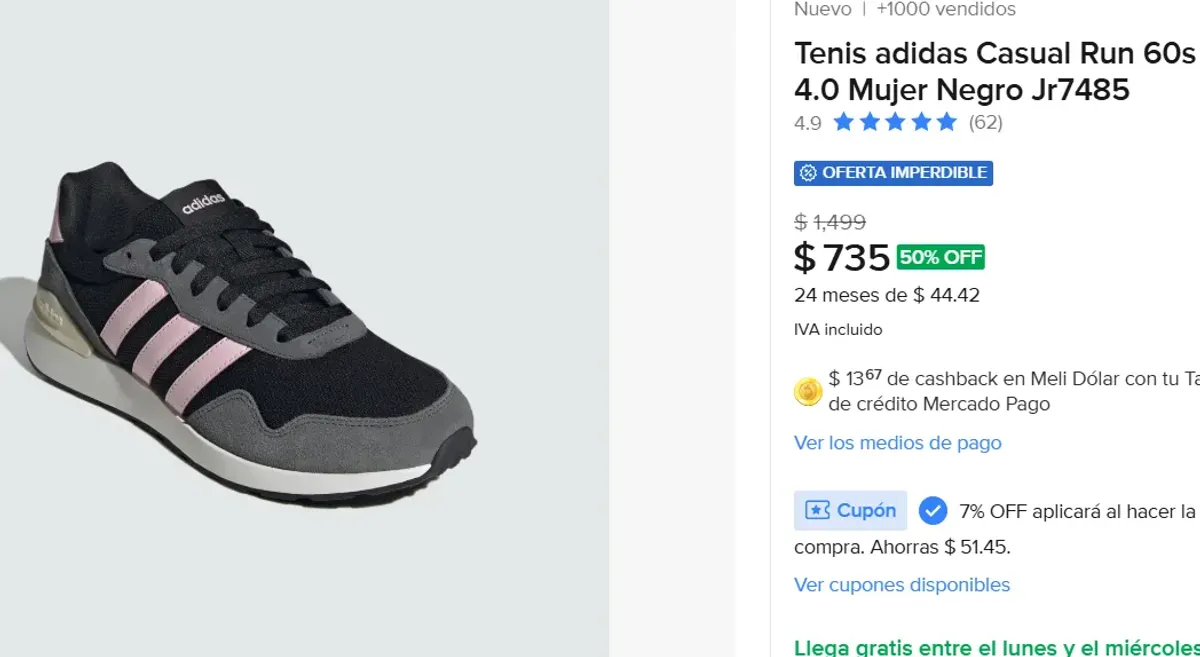 Tenis adidas 