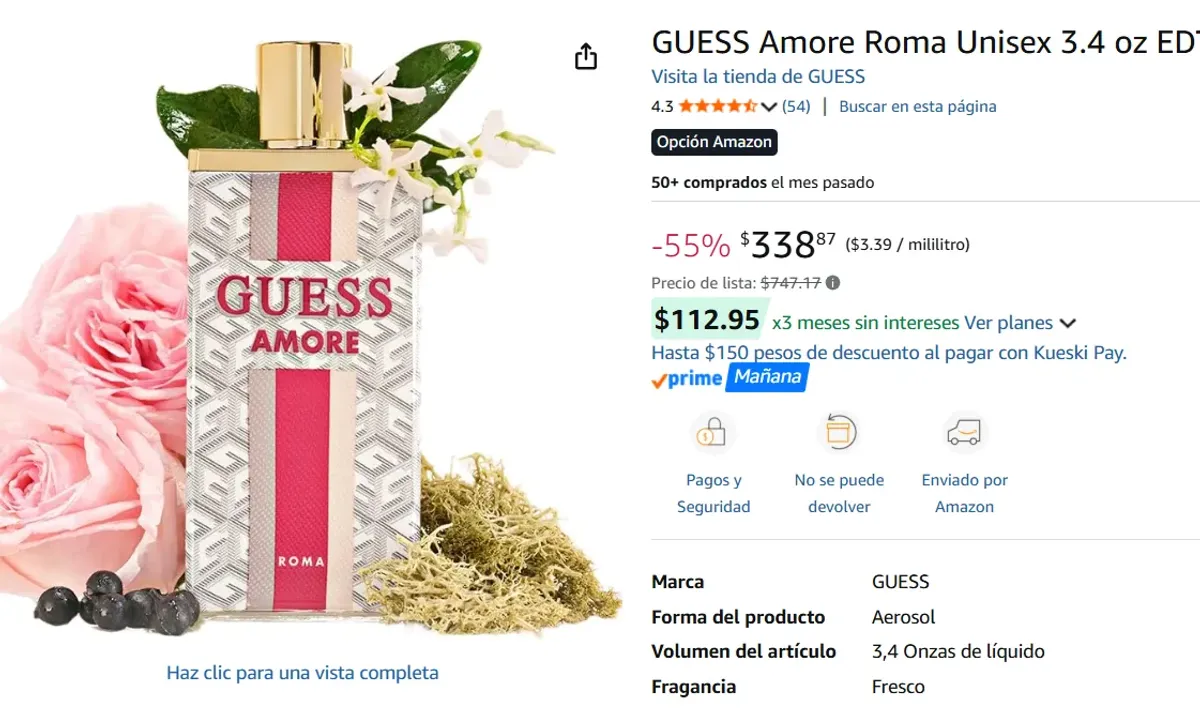 Amore Roma  EDT Spray