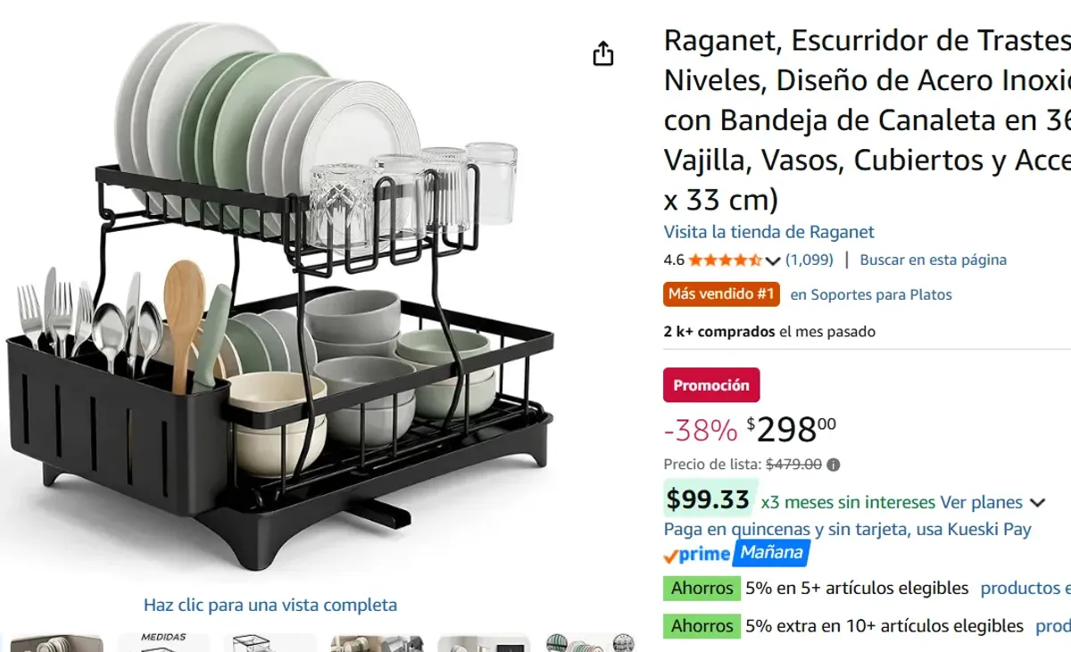 Escurridor de Trastes 