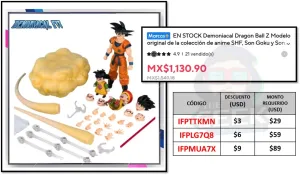 GOKU Y GOHAN DE DEMONIACAL FIT CON TODOS SUS ACCESORIOS!! NO COBRA TAX Y BAJA CON LOS CODIGOS!!