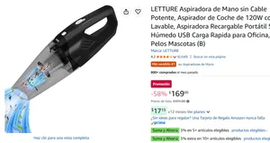 Aspiradora de Mano 