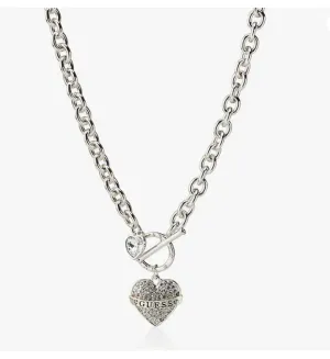 Collar con Colgante , Plateado, Talla única