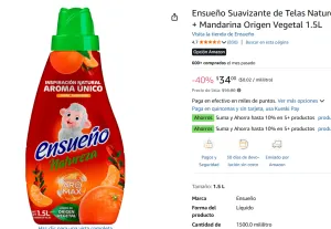 Suavizante de Telas 1.5L