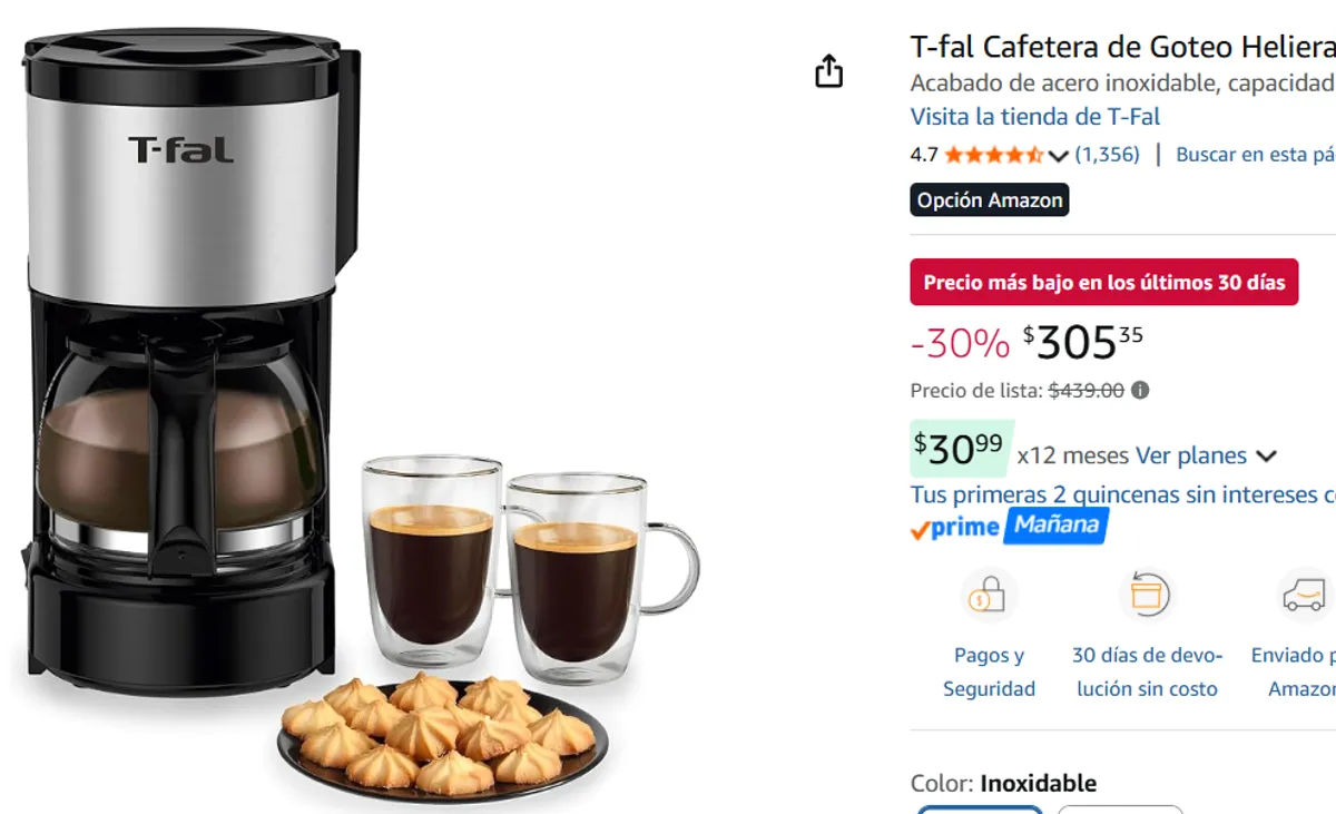 Cafetera de Goteo 