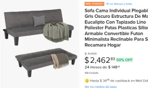 Sofa Cama Individual 