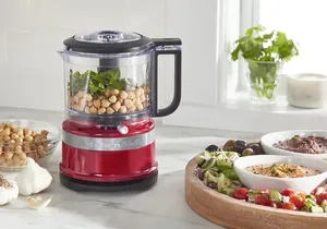 KitchenAid KFC3516ER, Picador de alimentos, 3,5 tazas, Empire Red, Una talla