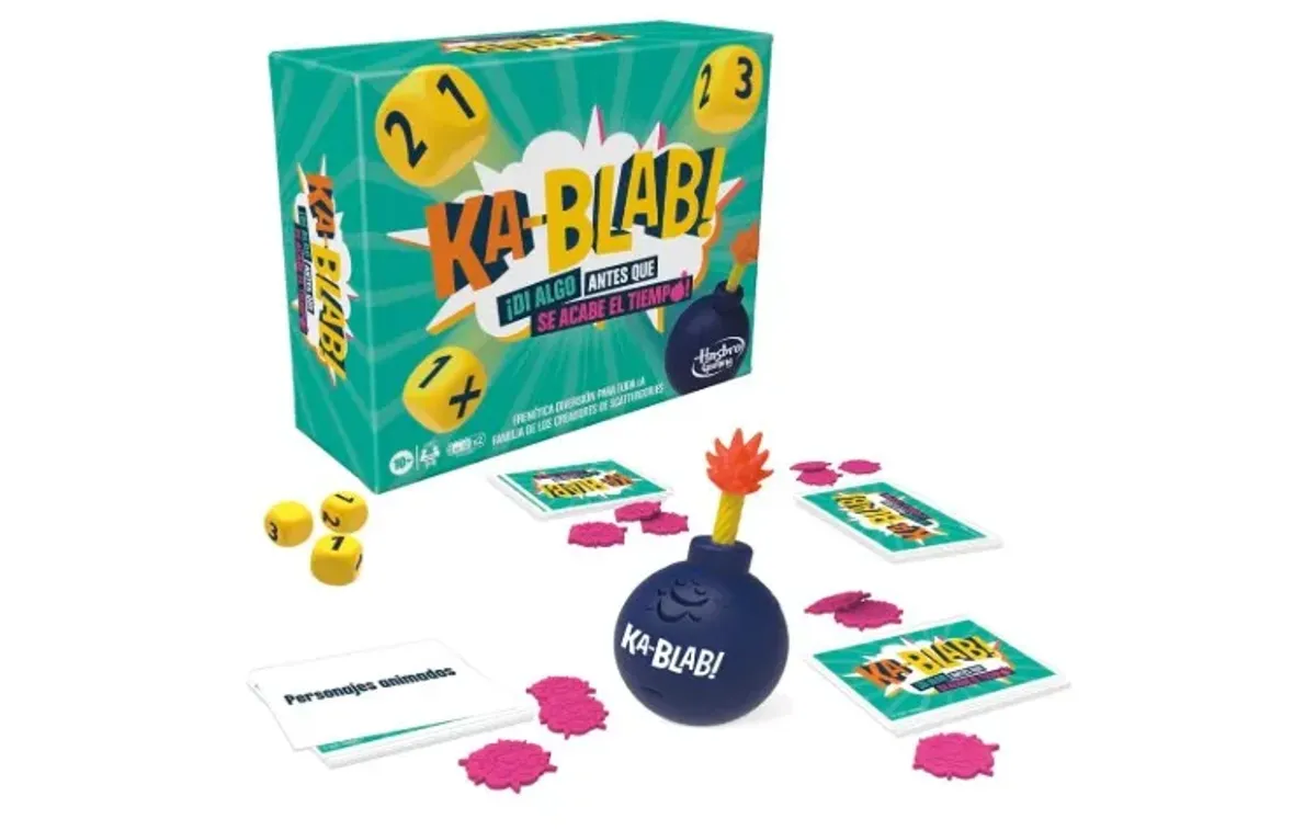 Hasbro Gaming Ka-Blab! - Juego de Mesa para familias, Adolescentes y niños y niñas a Partir de 10 años