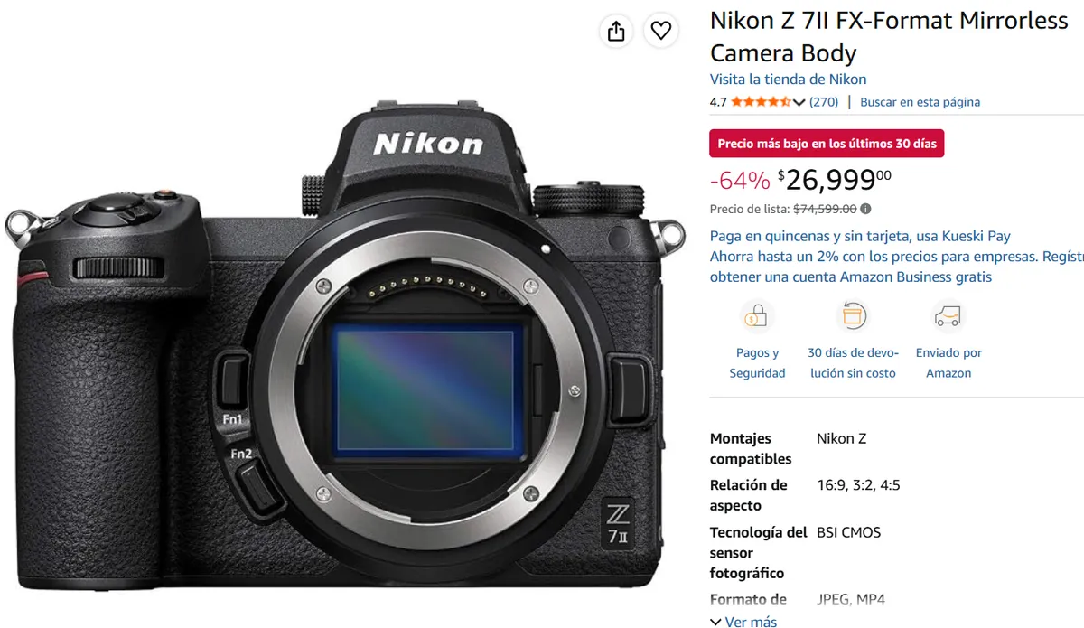 Nikon Z 7II FX