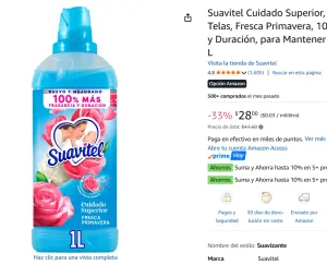 Suavizante de Telas, 1lt