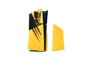 Cubierta de consola PlayStation 5 Edición Limitada Battle Yellow - Marvel’s Wolverine