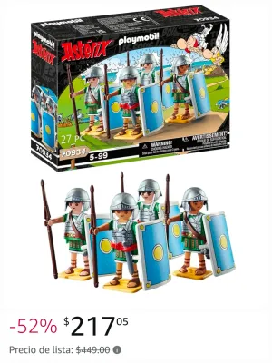 REMATE DE TROPA ROMANA DE ASTERIX PLAYMOBIL
