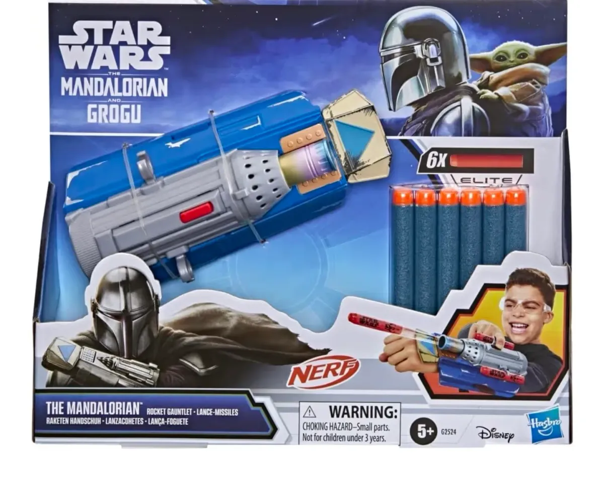 NUEVO LANZADOR NERF DEL MANDALORIAN