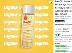 Bio-Oil, Aceite Corporal, Disminuye Cicatrices y Estrías, Elaborado con Aceites Naturales, Skincare Oíl, 125 ml