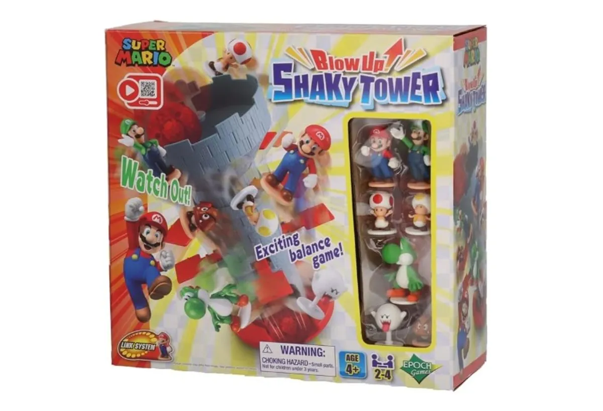 EPOCH Games Super Mario Blow Up! Shaky Tower