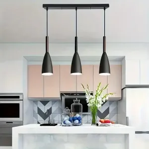 Lámpara Colgante Decorativa Moderna Con 3 Focos