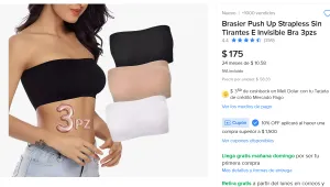 Brasier Push Up 