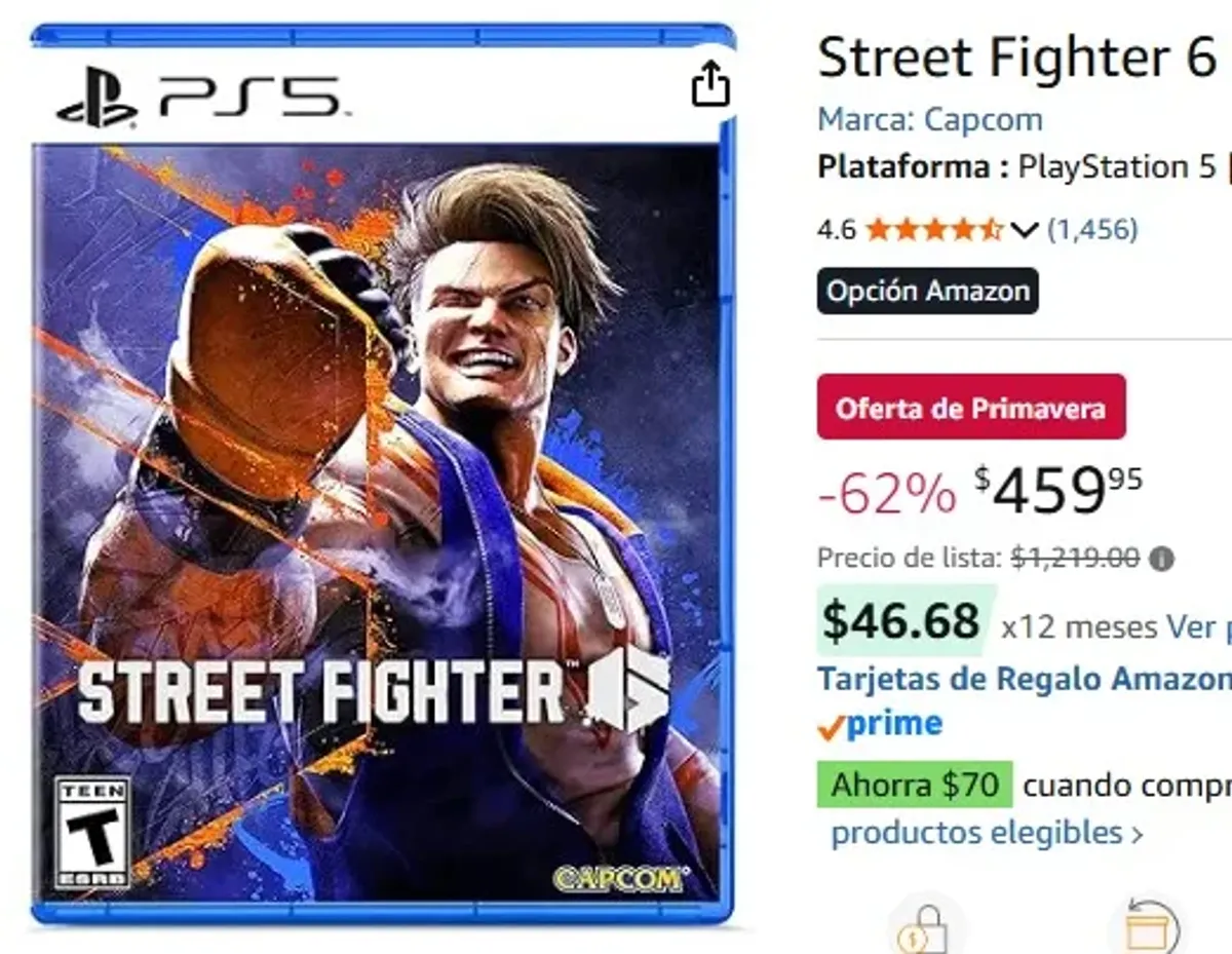 Street Fighter 6 - PS5 - Estándar Edition