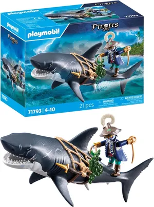 TIBURÓN GIGANTE DE PLAYMOBIL