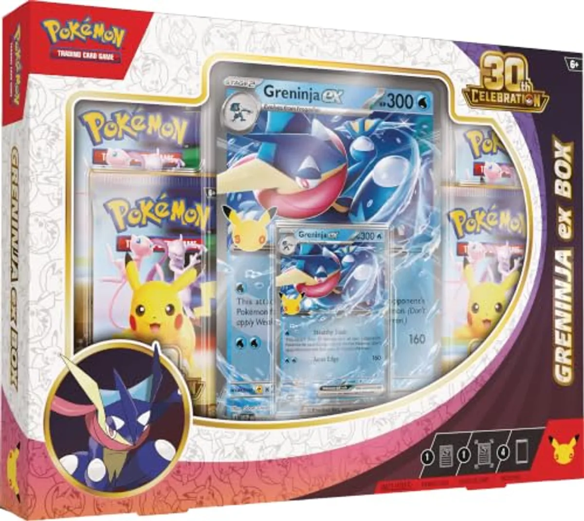 Pokémon TCG: 30TH Celebration Greninja EX Box