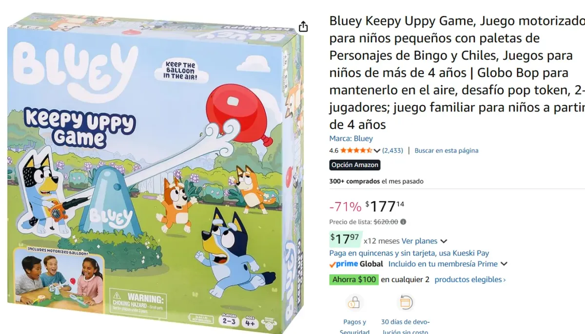 Juego motorizado para niños 