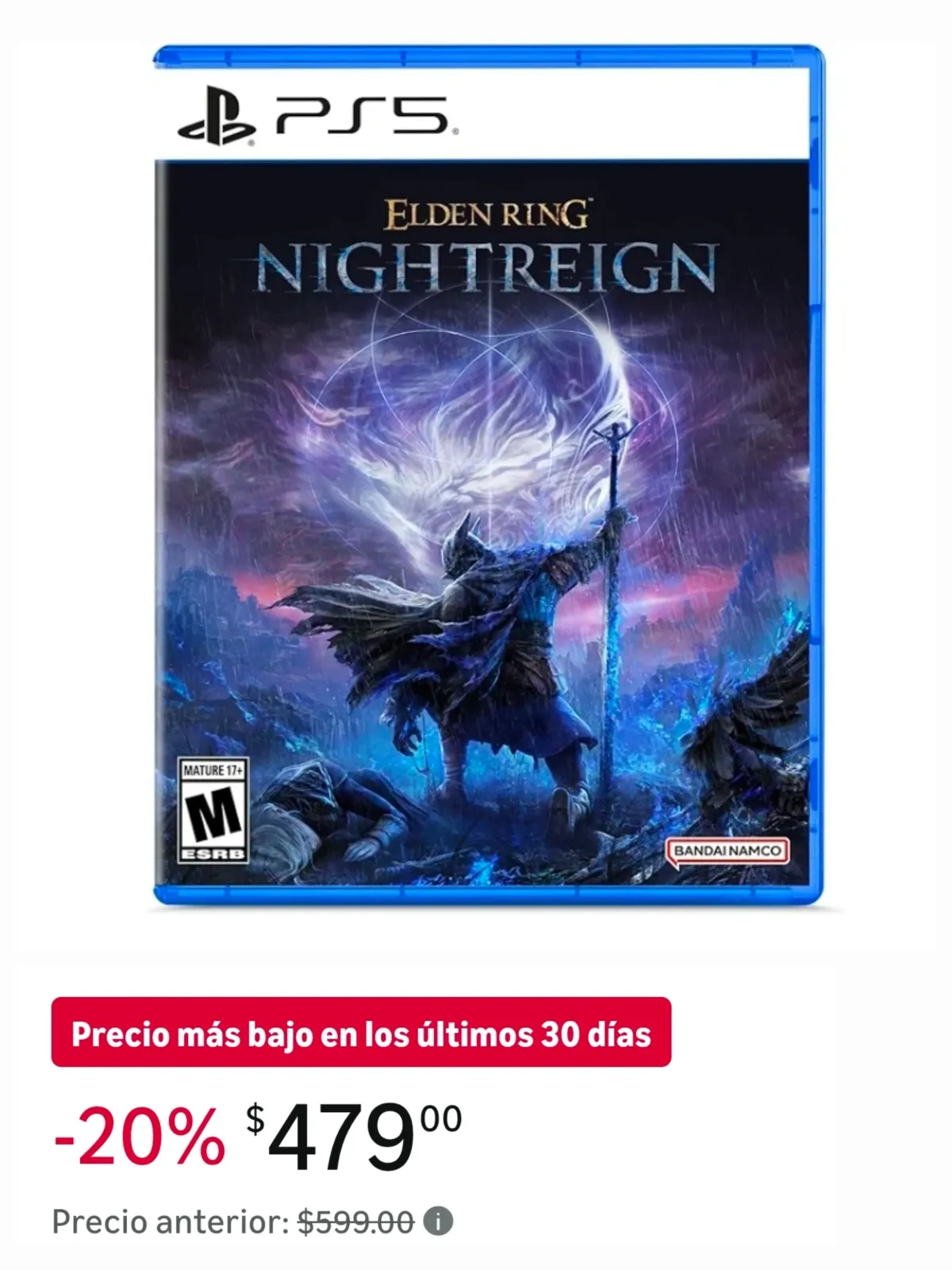 ELDEN RING NIGHTREIGN PARA PS5