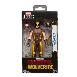 Marvel Legends Wolverine Traje Marrón 15 cm