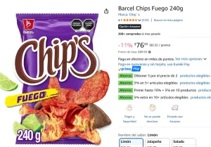 Barcel Chips Fuego 240g