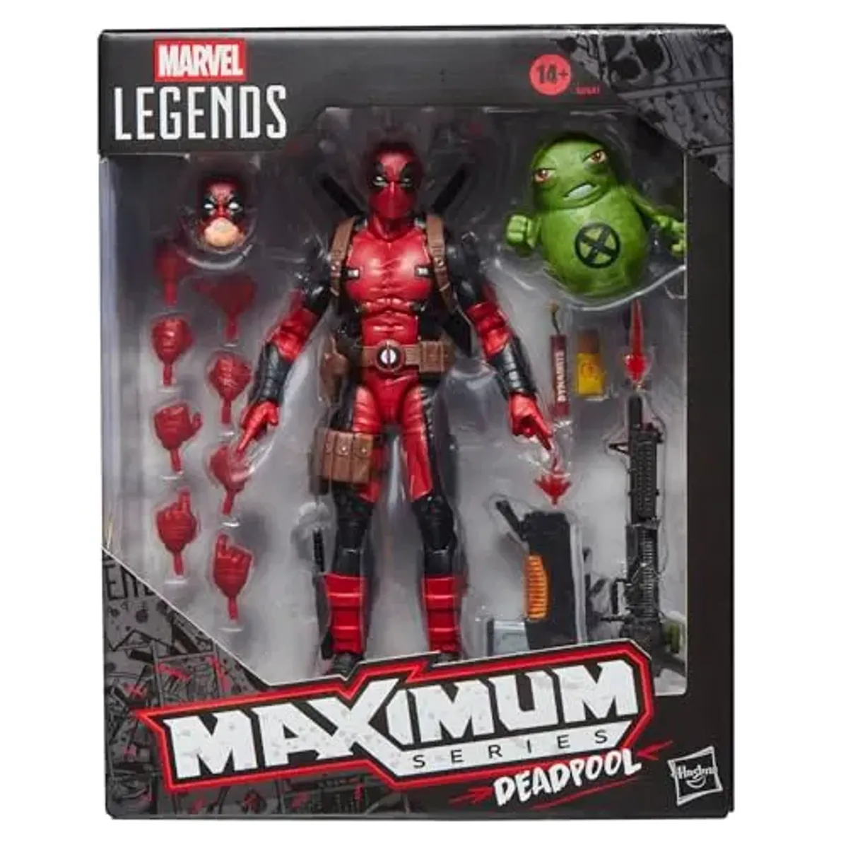 Marvel Legends Maximum Series, Figura de acción de Deadpool con Doop