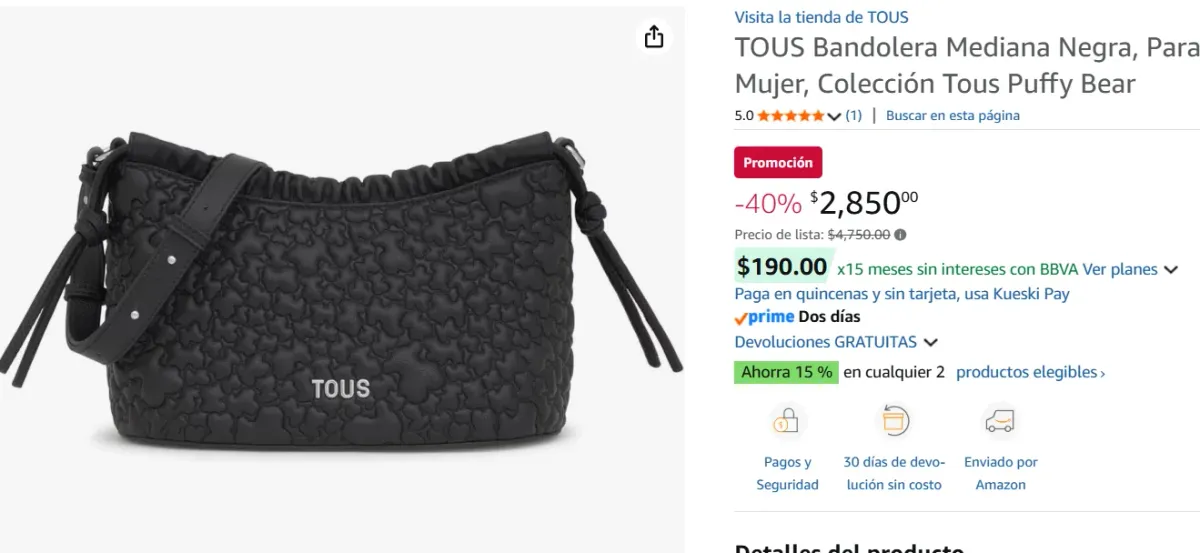 TOUS Mujer, Colección Puffy Bear