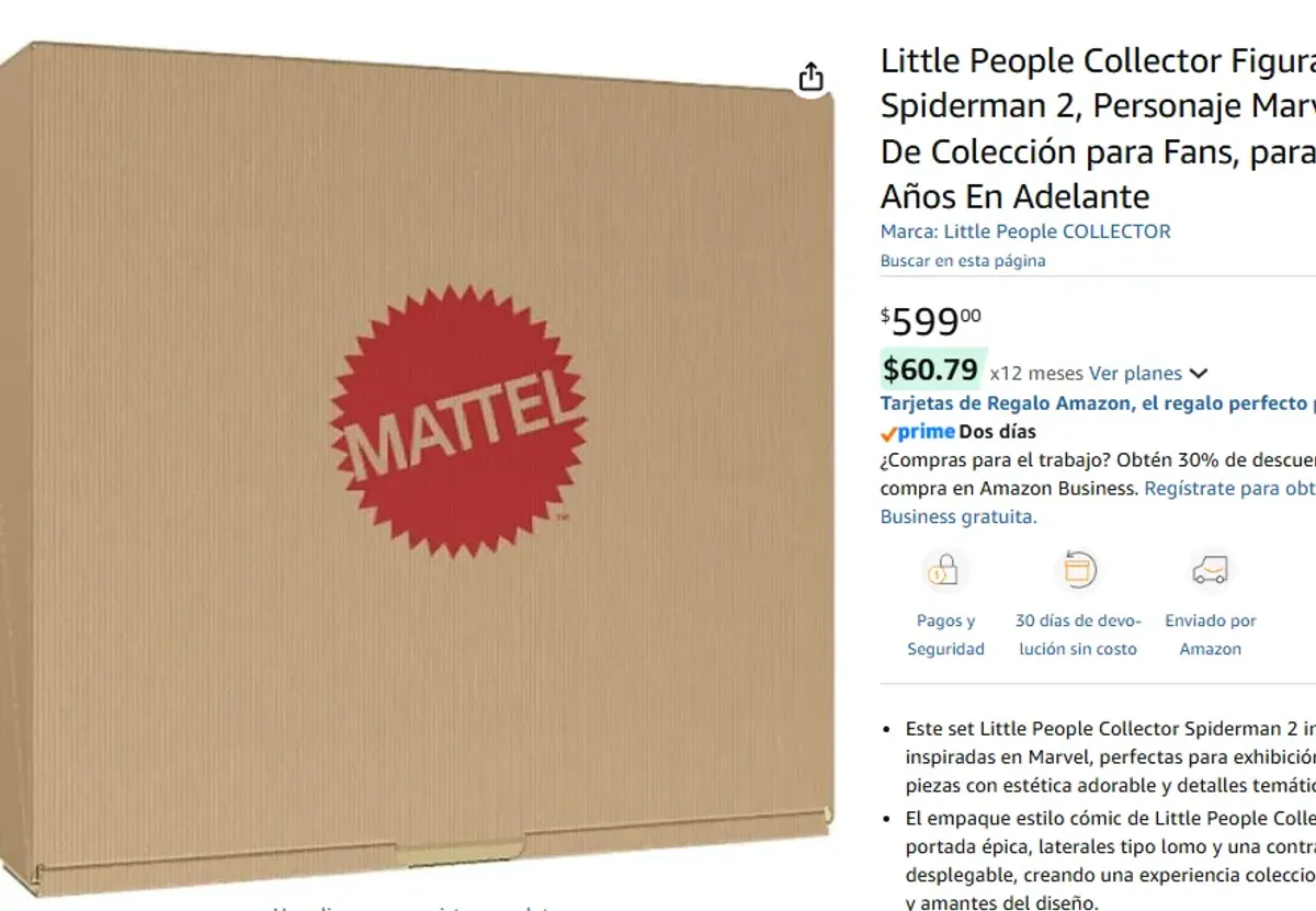 SET LITTLE PEOPLE DE SPIDERMAN 2