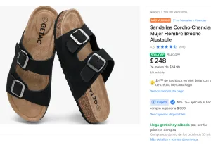 Sandalias Corcho 