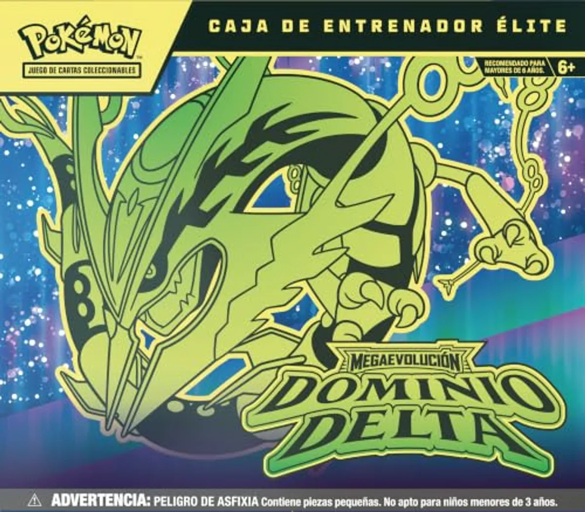 Pokémon Caja de Entrenador Élite de Megaevolución-Dominio Delta de JCC