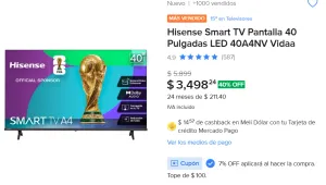 Hisense Smart TV 40"