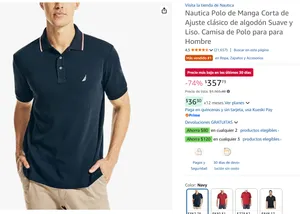 Nautica Polo Manga Corta 