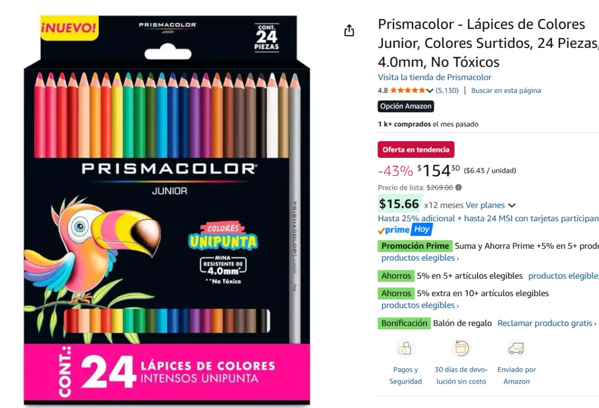 Colores Junior, 24 Piezas