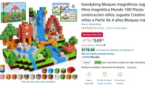 Bloques magnéticos 100 Piezas 